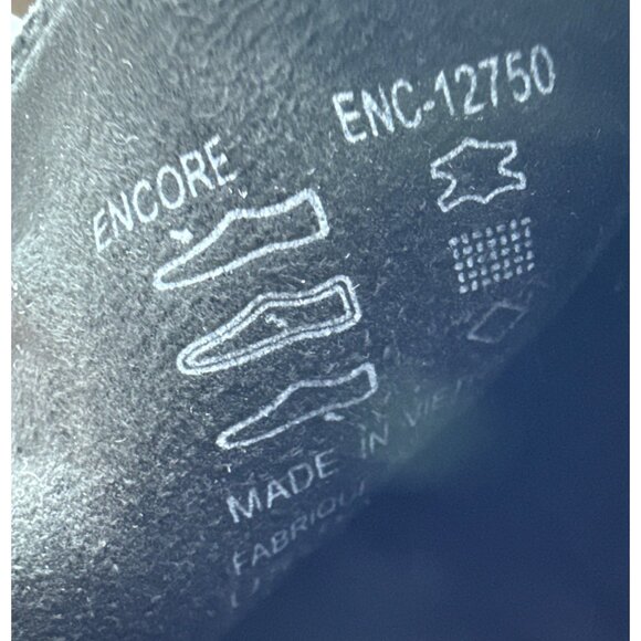 TAOS Women's Encore Black Leather Slip On Round Closed Toe Size 9.5 - Picture 10 of 11